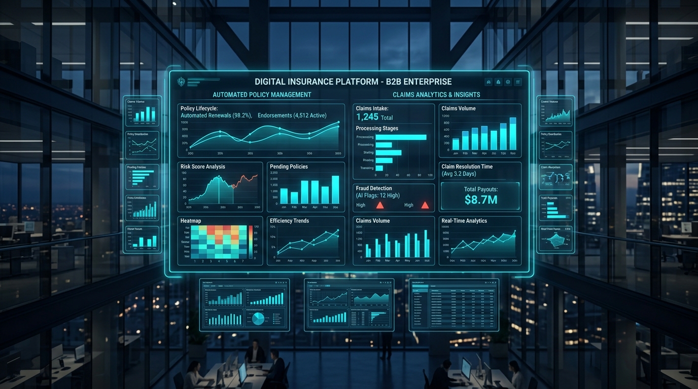 Insurance technology platform concept
